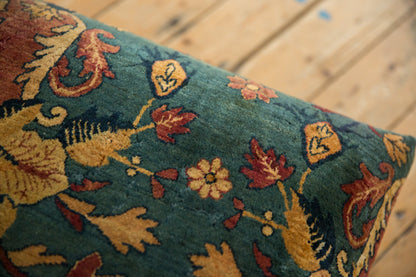 Reclaimed Antique Persian Rug Ottoman Coffee Table