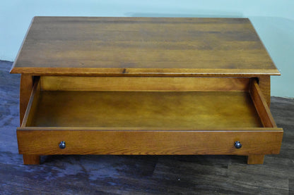 Mission Crofter Style 1 Drawer Coffee Table - Model A32