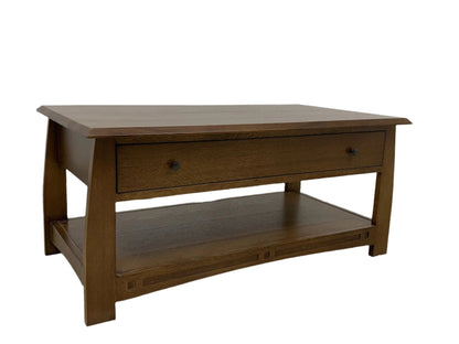 Mission Crofter Style 1 Drawer Coffee Table - Model A32
